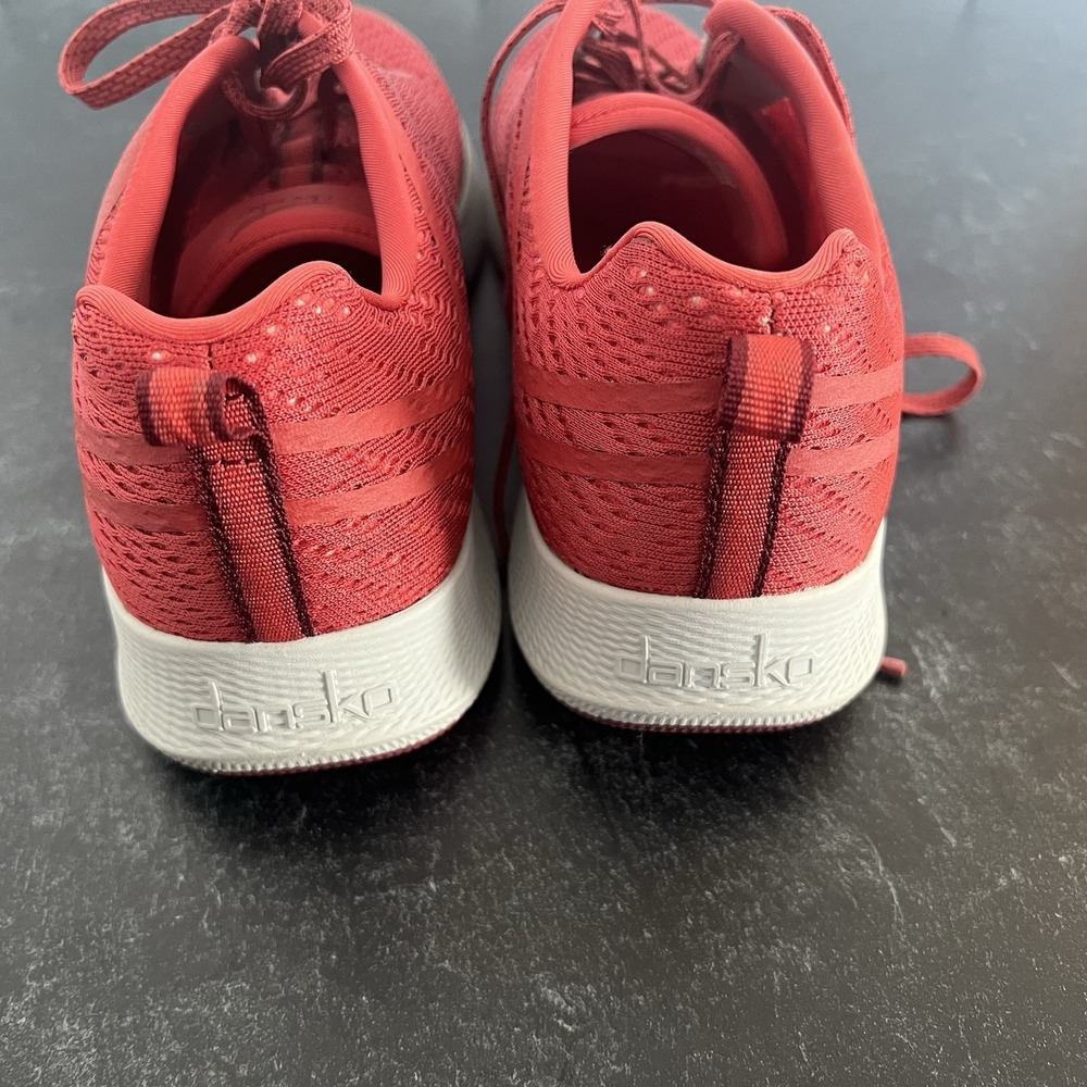 Dansko Women's Red Sky Mesh Shoe Sneaker EU 38 (US 5.5-6) Lightweight Comfort - Picture 6 of 15
